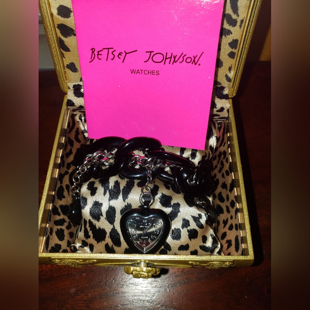 Betsey Johnson bracelet watch